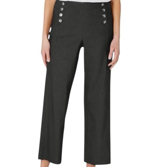 J. Jill• Love Linen• Black Pants - Picture 1 of 6